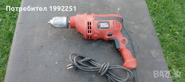 Ударна дрелка - бормашина НОМЕР 21. Black&Decker. Max Ф13. 710W. 2800обор/мин. Посока ляво и дясно. 