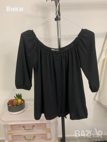 Блуза с 3/4 ръкав размер М-L, снимка 1 - Блузи с дълъг ръкав и пуловери - 44096940