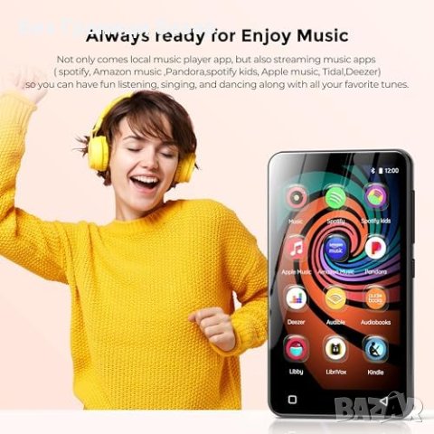 Нов Безжичен MP3 плеър 160GB с Bluetooth и WiFi Подарък, снимка 7 - MP3 и MP4 плеъри - 43280685