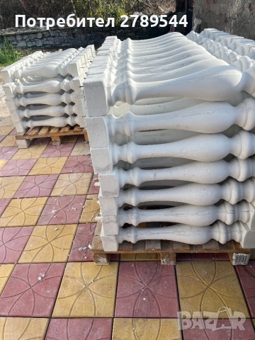 Бетонни балюстри, снимка 4 - Огради и мрежи - 53311204