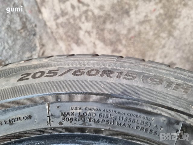 2бр летни гуми 205/60/15 Hankook V269, снимка 4 - Гуми и джанти - 39149191