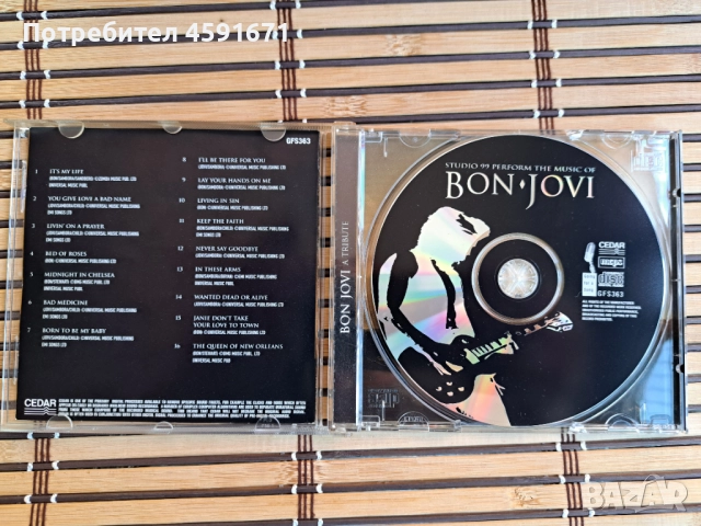Studio 99 – Perform The Music Of Bon Jovi (Tribute), снимка 2 - CD дискове - 51678987