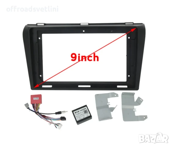 Мултимедия Android CarPlay за Mazda 3 2003–2009 Камера за заден ход, снимка 6 - Аксесоари и консумативи - 50891564