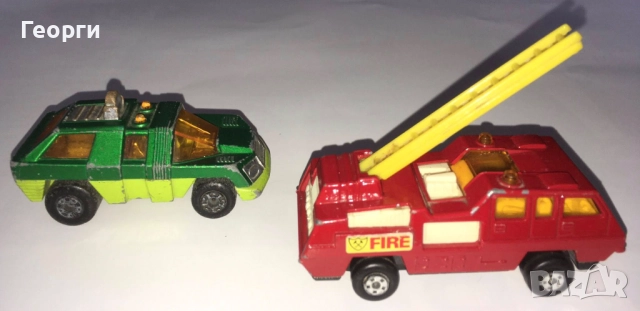 Matchbox 1975 Scout & Blaze Buster Made in England Мачбокс, снимка 3 - Други ценни предмети - 52170942