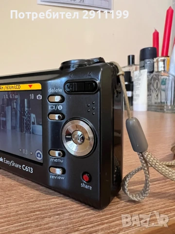Фотоапарат Kodak 6,2Mp, снимка 5 - Фотоапарати - 50674363