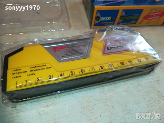 Лазерен нивелир с ролетка 2304212029, снимка 2 - Измервателни инструменти - 32659177