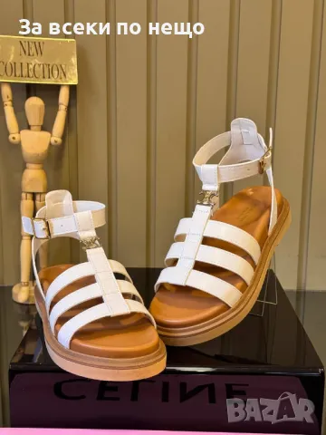 Celine Дамски Сандали Селин - 3 Налични Цвята Код E265, снимка 9 - Сандали - 50413149