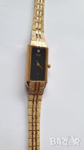 Дамски позлатен часовник Citizen 5421-S18523, снимка 5 - Дамски - 43698086