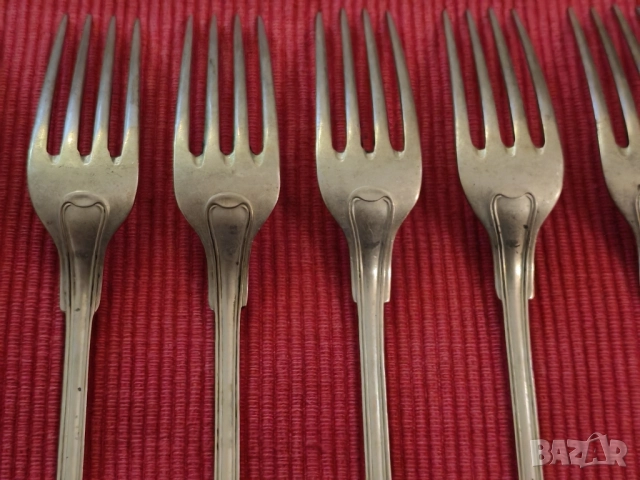 Винтидж вилици алпака, Германия. , снимка 7 - Антикварни и старинни предмети - 51756138