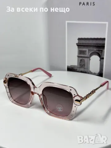 Chanel Слънчеви Очила С UV400 Защита С ПОДАРЪК🎁Калъф Шанел - Различни Цветове Код E109, снимка 6 - Слънчеви и диоптрични очила - 50231401