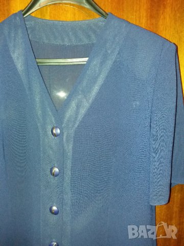 Дамска риза туника с копчета от тънка фина материя, снимка 2 - Ризи - 28762160