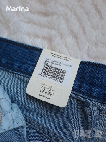 Дънкова пола Pepe Jeans , снимка 8 - Поли - 43850133