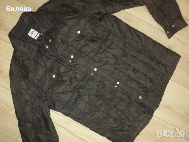 Мъжко черно яке ZARA, снимка 2 - Якета - 51474732