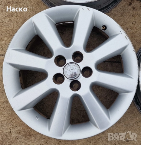 Джанти 16 Toyota Avensis 5x100 6.5J ET45 Тойота Авенсис 5х100 ЦО 54.1, снимка 3 - Гуми и джанти - 52543994