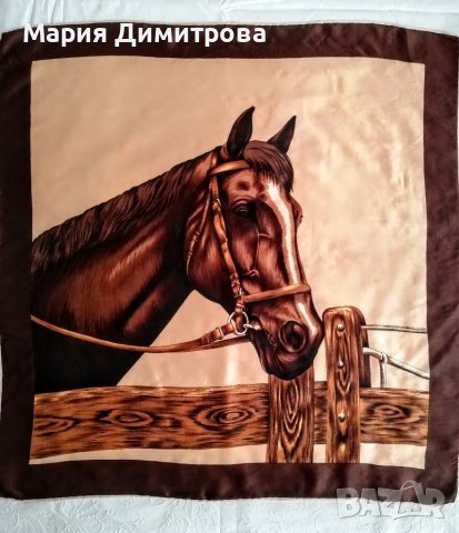 Бутиков копринен шал, снимка 3 - Шалове - 37340745