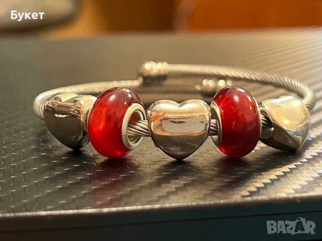 Гривна тип Пандора (Pandora), снимка 2 - Гривни - 37888559