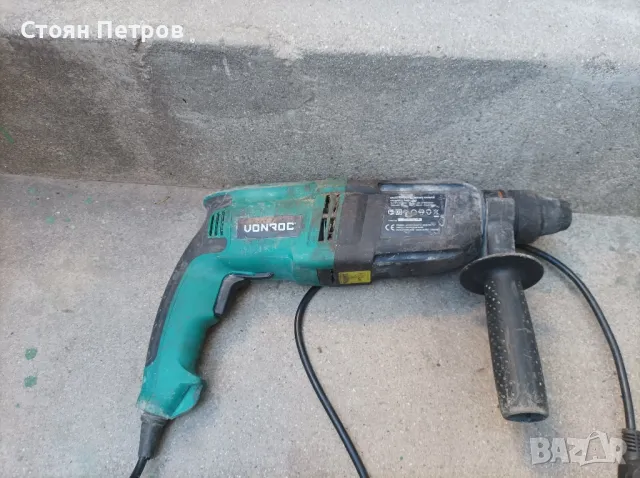 Перфоратор VONROC RH502AC, 800 W, 3 J, снимка 2 - Бормашини - 48090401