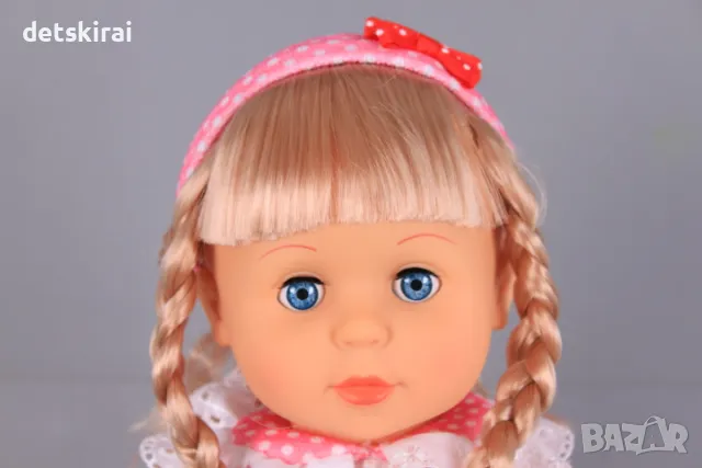 Кукла Радостина - ходеща, пееща, говореща на български език, снимка 3 - Кукли - 47270237