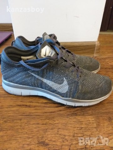 Nike Free TR5 Flyknit Metallic Pack - страхотни дамски маратонки КАТО НОВИ, снимка 6 - Маратонки - 32214021