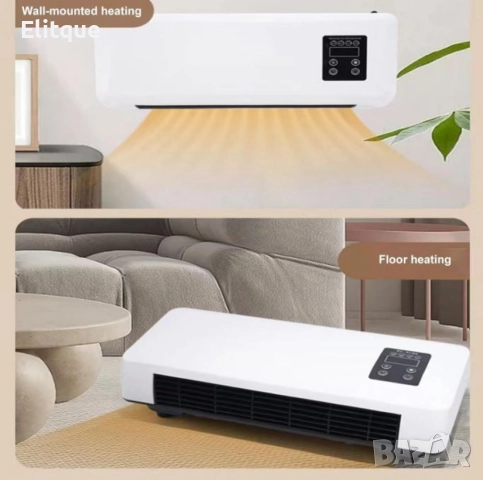 Печка за стенен монтаж с двойно предназначение – отопление и охлаждане