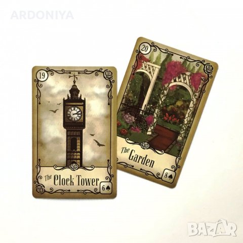 Under the Roses Lenormand - карти Ленорман, снимка 2 - Други игри - 39280159