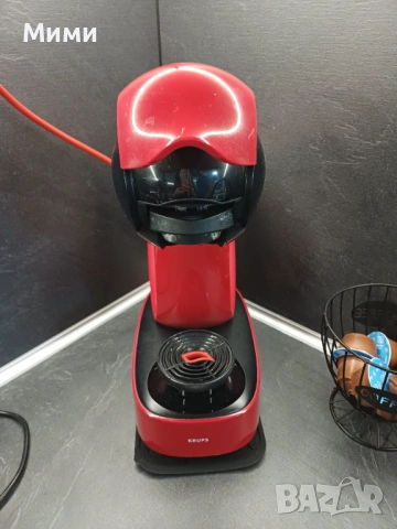 Кафемашина Nescafe Dolce Gusto Infinissima KRUPS - червена, снимка 2 - Кафемашини - 53155409