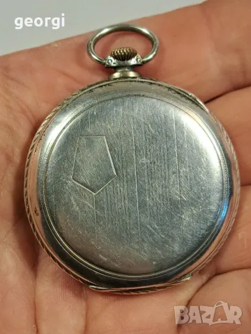 швейцарски сребърен джобен часовник Doxa, снимка 7 - Мъжки - 47720278