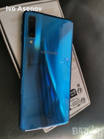 Samsung A7 blue 64 gb, снимка 1 - Samsung - 43760197