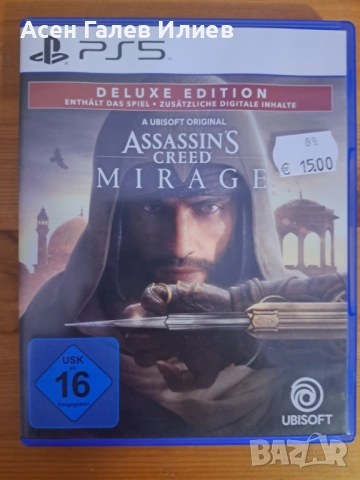  иPS5 Assassin's Creed Mirage Оригинал на Ubisoft кости - оригинал на Ubisoft