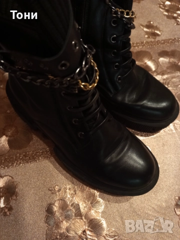 LADY GLORY Нови Дамски Боти Изцяло от Естествена Кожа 39, снимка 18 - Дамски боти - 52923194