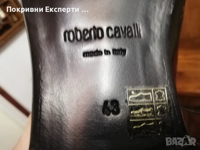 100% Оригинални! Roberto Cavalli, снимка 11 - Официални обувки - 49030994