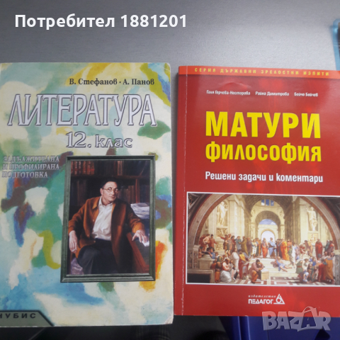 Учебник по литература за 12 клас, снимка 1 - Учебници, учебни тетрадки - 36411744
