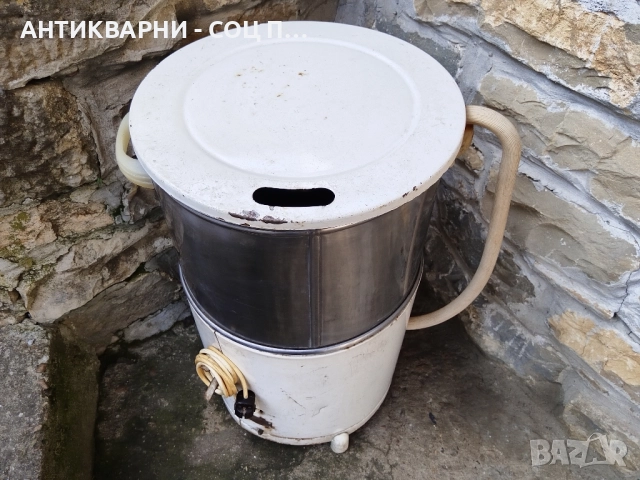 Стара Соц Пералня / РАБОТЕЩА! , снимка 2 - Антикварни и старинни предмети - 52506184