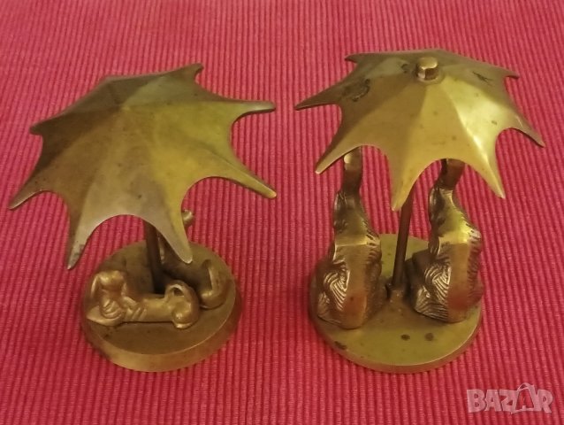 Две месингови статуетки. , снимка 4 - Колекции - 43487537