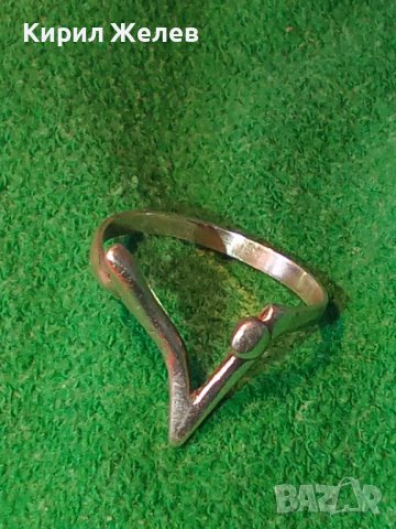 МАРКОВ СРЕБЪРЕН АРТ НУВО СТИЛ ПРЪСТЕН ВИСОКА ПРОБА СРЕБРО ДИЗАЙНЕРСКИ МОДЕЛ РЪЧНА РАБОТА 40912, снимка 15 - Пръстени - 43226328