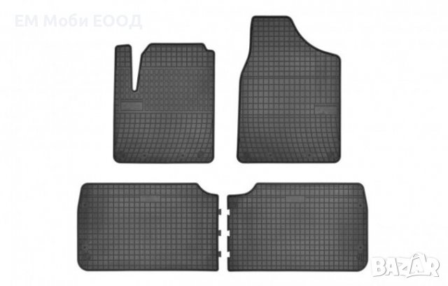 Гумени стелки Frogum за VW Sharan Seat Alhambra FORD Galaxy, снимка 1 - Аксесоари и консумативи - 38795447
