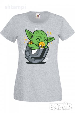 Дамска тениска Star Wars baby yoda 3,Филм,Игра,superhero,Изненада,Подарък,Повод,, снимка 6 - Тениски - 37728695
