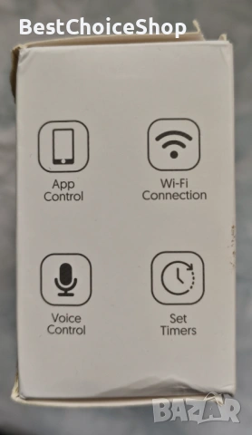 EIGHTREE Умен WiFi Щепсел с Мерител на Мощността 16A  - Алекса, снимка 6 - Друга електроника - 53397631
