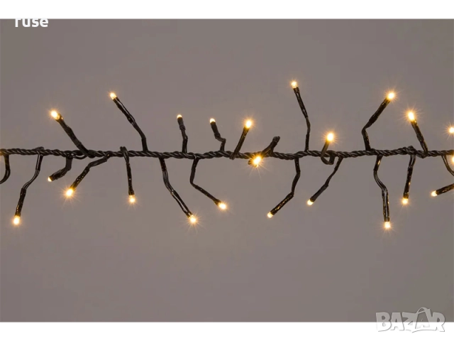 НОВИ! Гирлянд 3D лампички 576 LED 5м 8 режима дистанционно, снимка 5 - Декорация за дома - 52405399