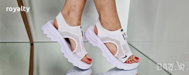 Nike бели дамски сандали , снимка 10 - Сандали - 51224948