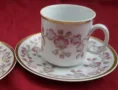  Стар порцелан Чехословакия чашки за кафе , снимка 3
