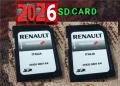 🚗 RENAULT SD Card Carminat TOMTOM LIVE 11.45 11.25 11.05 10.85 10.65 10.45 Europa Навигация Карта, снимка 3