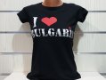 Страхотна нова дамска тениска с трансферен печат Аз обичам България, снимка 8