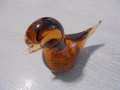 № 8426 Стара стъклена фигура патица  , снимка 4
