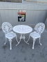 маса и два стола лят алумин 1302545, снимка 1