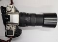Фотоапарат Канон Canon Eos Elan II с обектив Sigma 3 броя светкавици и други аксесоари, снимка 1
