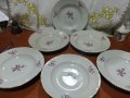 Стар български порцелан чинии дълбоки , снимка 5