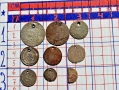 9 сребърни и посребрени монети от Османската империя, снимка 1
