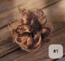 Небрежен кок с ластик от изкуствена коса , снимка 2
