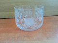 Кристална купа ледарка  кристални чаши, снимка 1 - Антикварни и старинни предмети - 26819751
